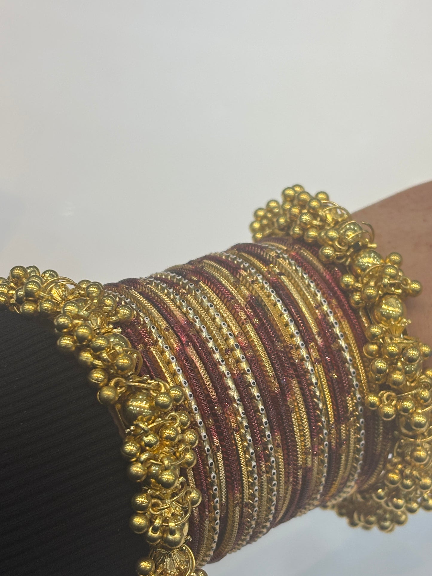 Brown & Golden Bangles