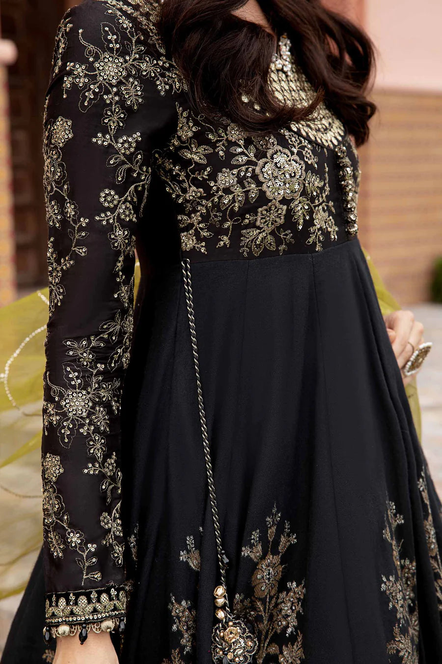 Unstitched Sateen | Black CST-703