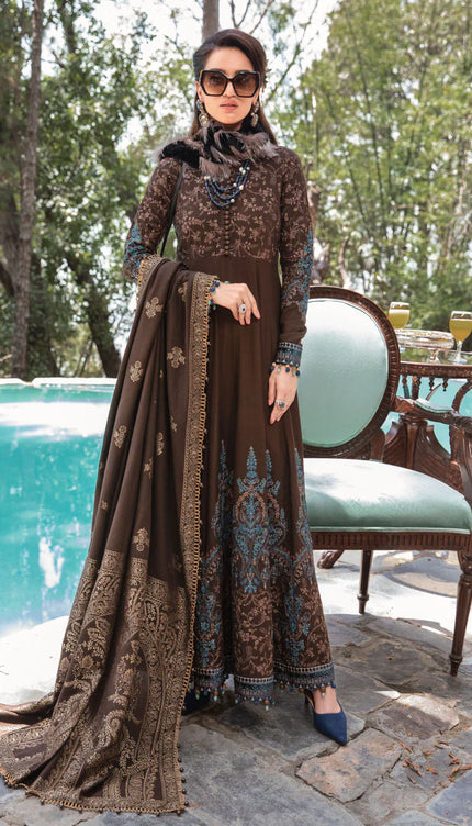 Unstitched Linen DL-1001-Brown