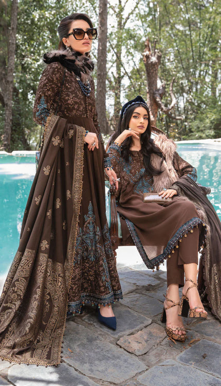 Unstitched Linen DL-1001-Brown