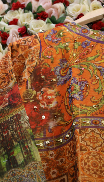 Orange Kurti