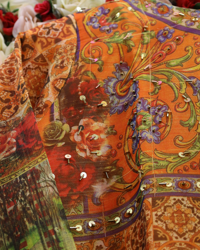 Orange Kurti