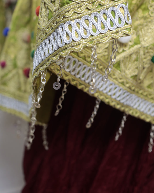 Balochi Green Dress