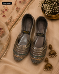 Dark Silver Khussa