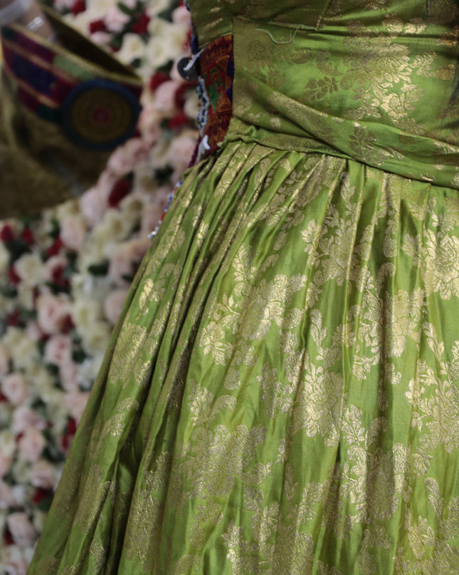 Balochi Green Dress