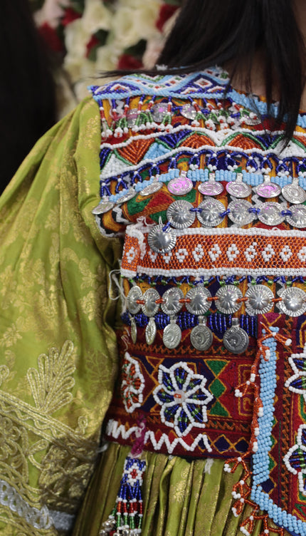 Balochi Green Dress