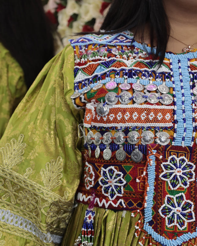 Balochi Green Dress