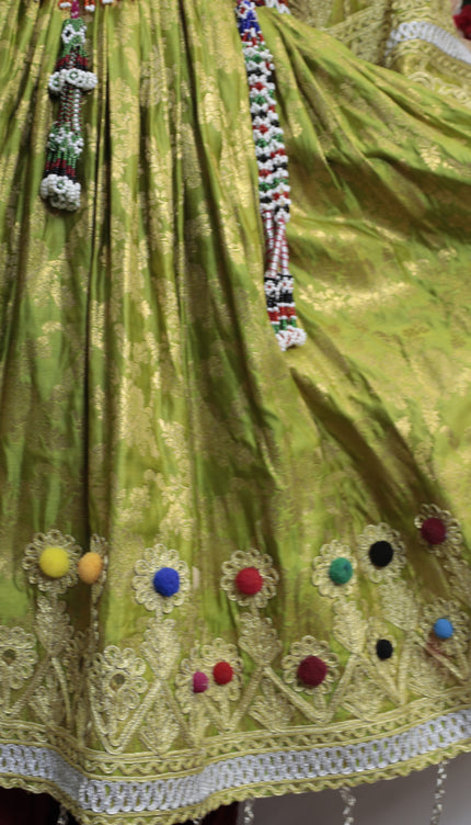 Balochi Green Dress