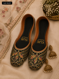 Black, Colorful Khussa