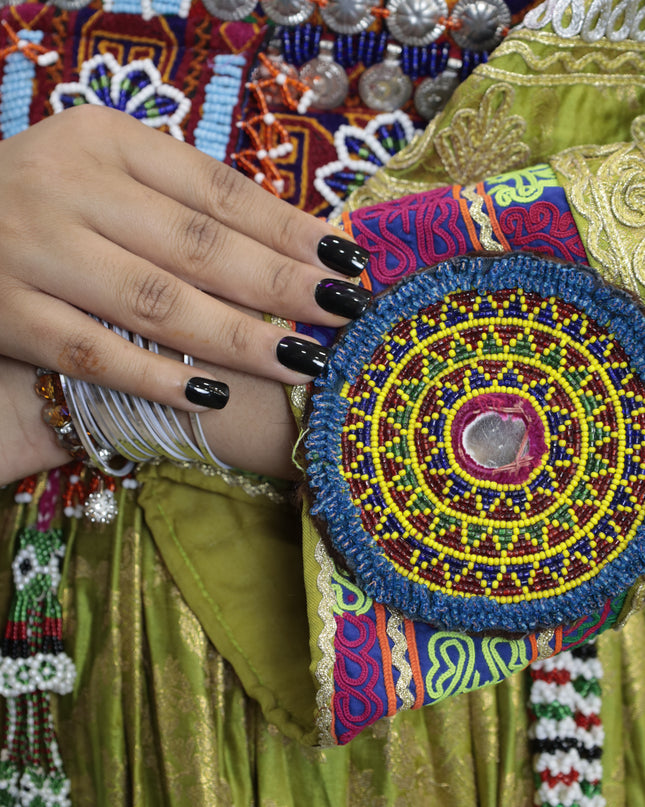 Balochi Green Dress