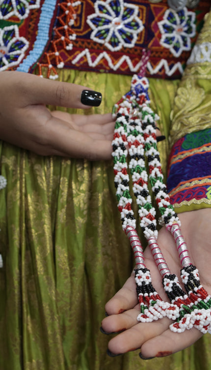 Balochi Green Dress