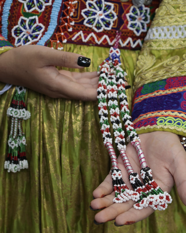 Balochi Green Dress
