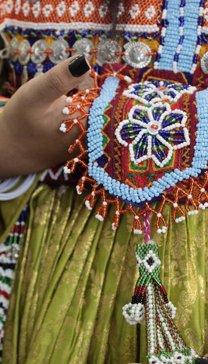 Balochi Green Dress