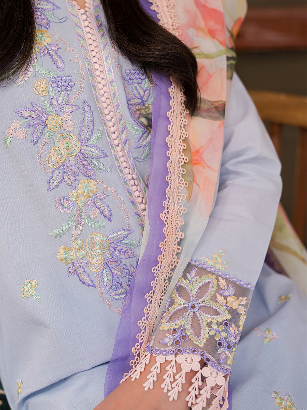FARAH | 3 PC STITCHED LAWN