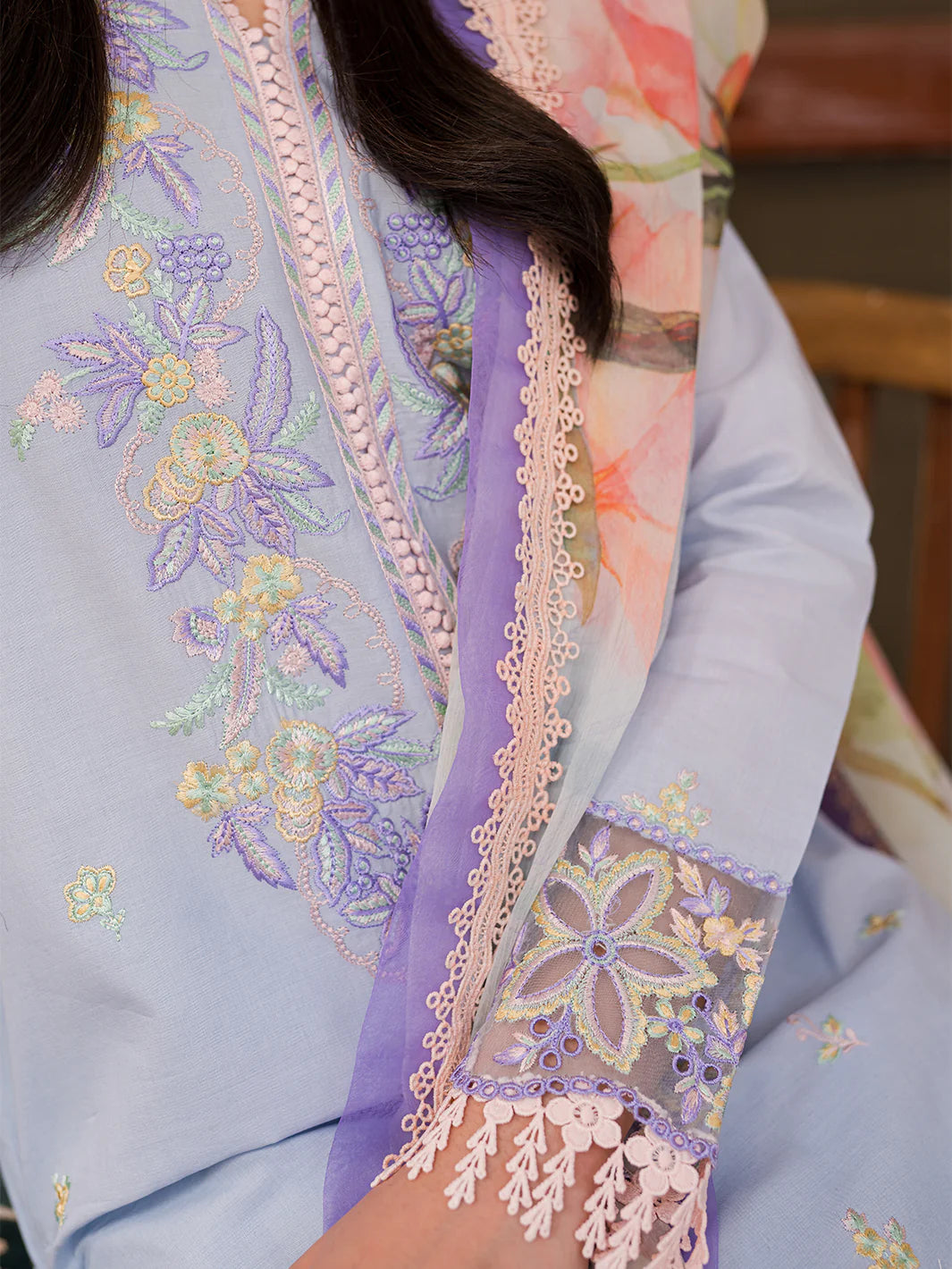 FARAH | 3 PC STITCHED LAWN