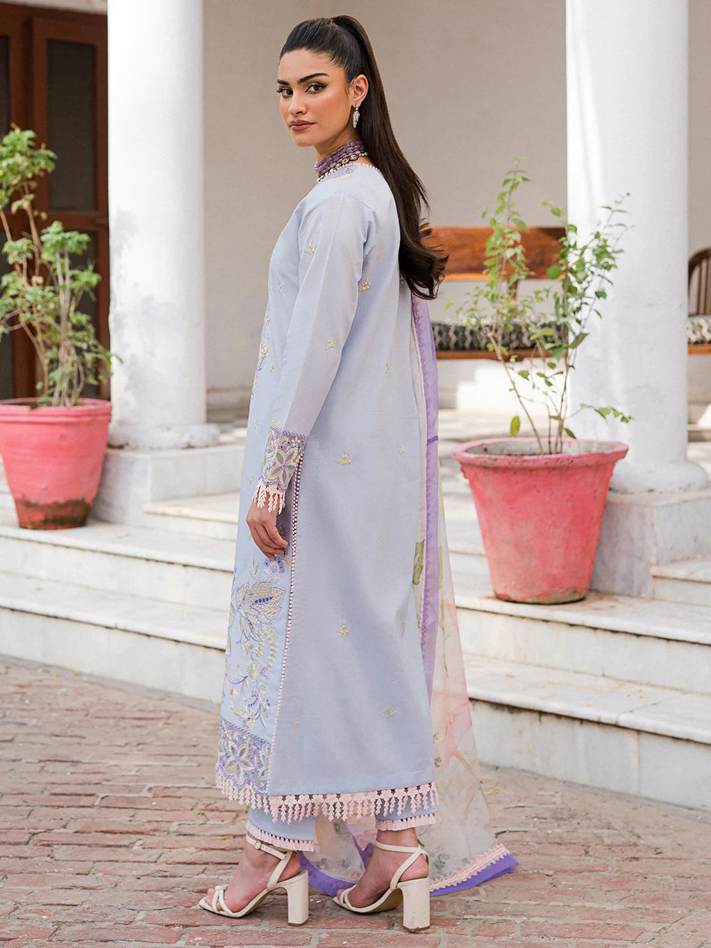FARAH | 3 PC STITCHED LAWN