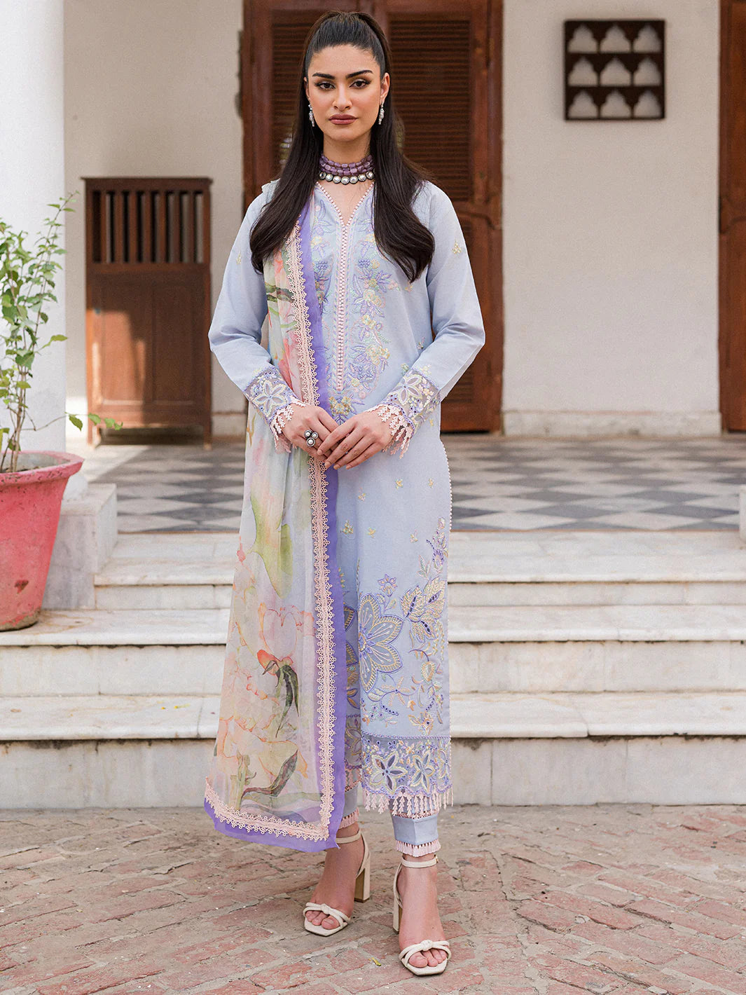 FARAH | 3 PC STITCHED LAWN