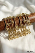 Kashmiri Gold bangles (8 piece)