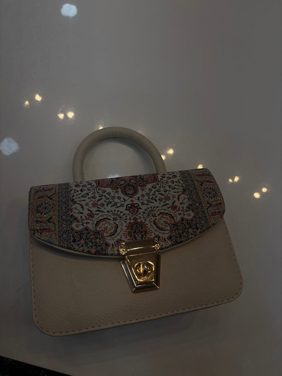 Beige bag