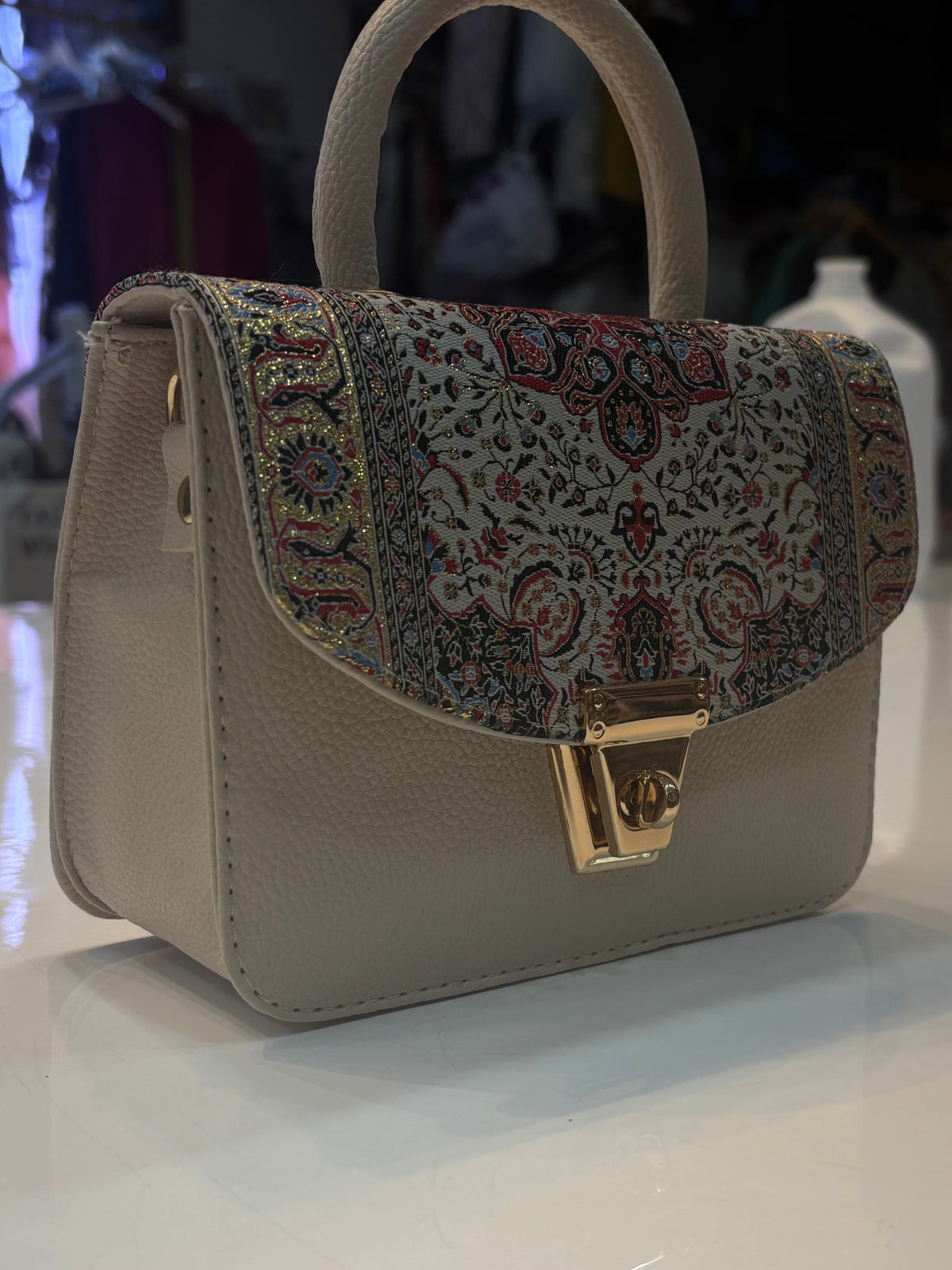 Beige bag