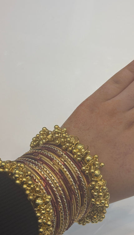 Brown & Golden Bangles