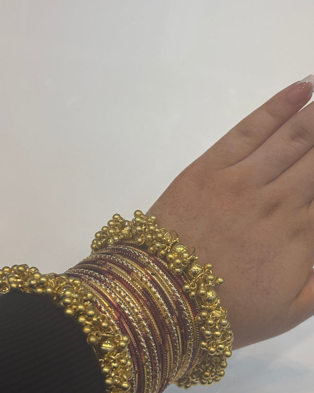 Brown & Golden Bangles