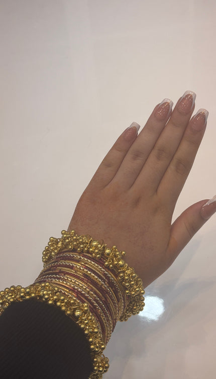 Brown & Golden Bangles