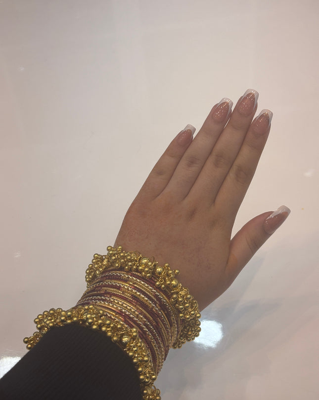 Brown & Golden Bangles