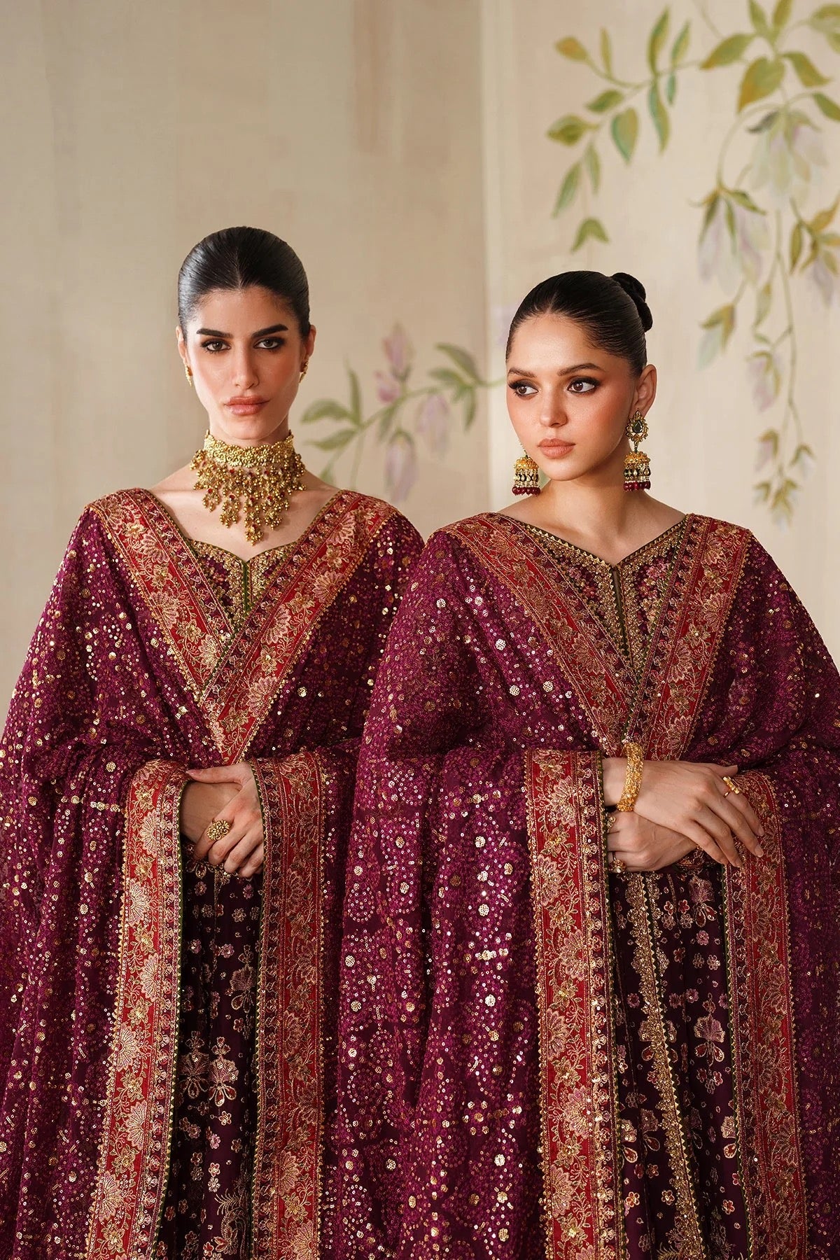 EMBROIDERED CHIFFON CH14-05 UNSTITCHED