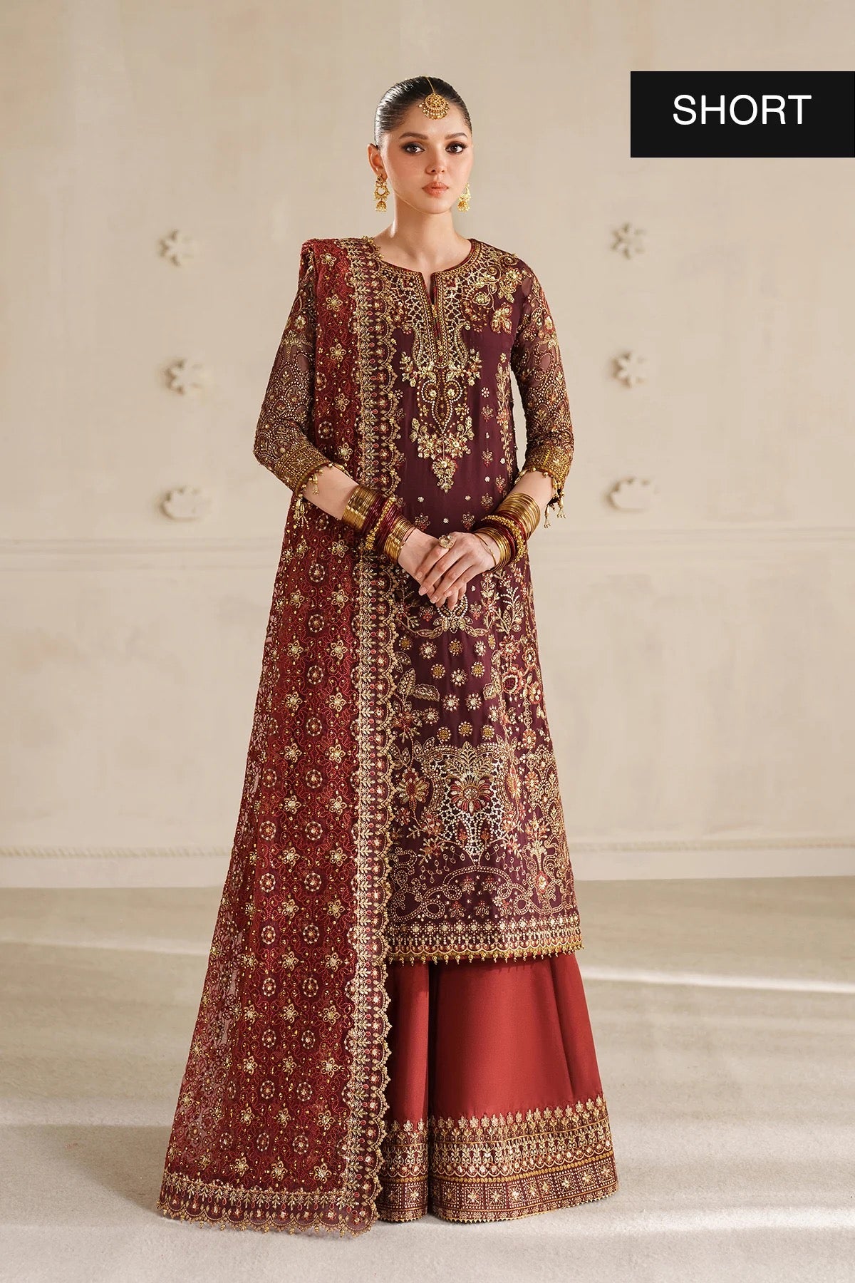 EMBROIDERED CHIFFON CH14-07 UNSTITCHED
