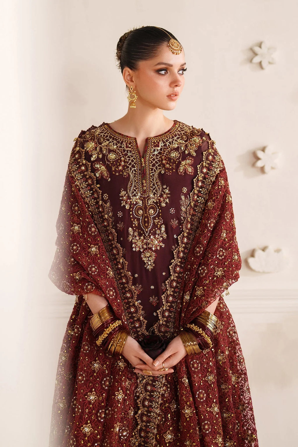 EMBROIDERED CHIFFON CH14-07 UNSTITCHED