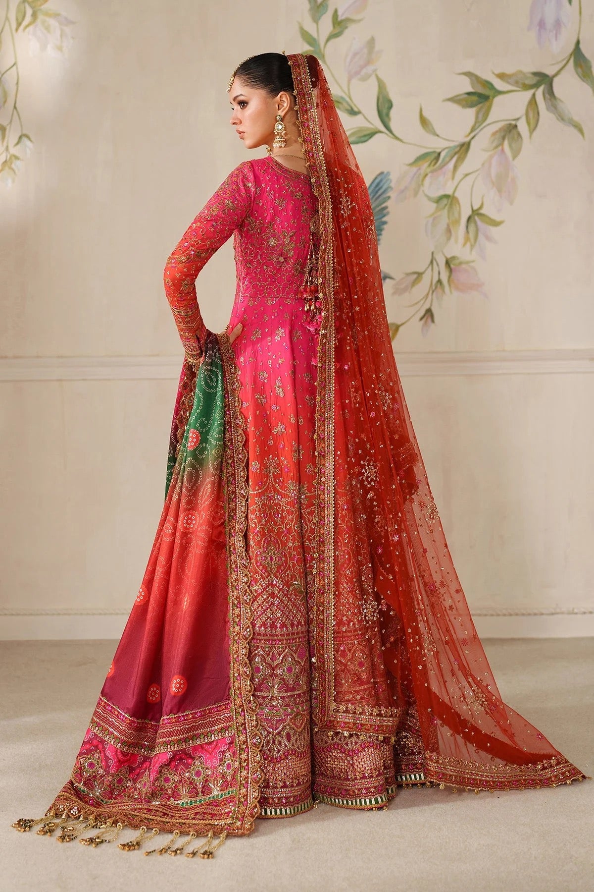 EMBROIDERED SILK CH14-03 UNSTITCHED