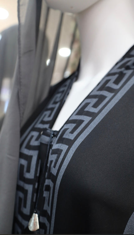 Gray & Black