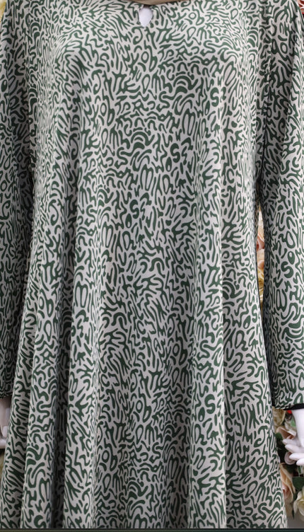 Green & Beige