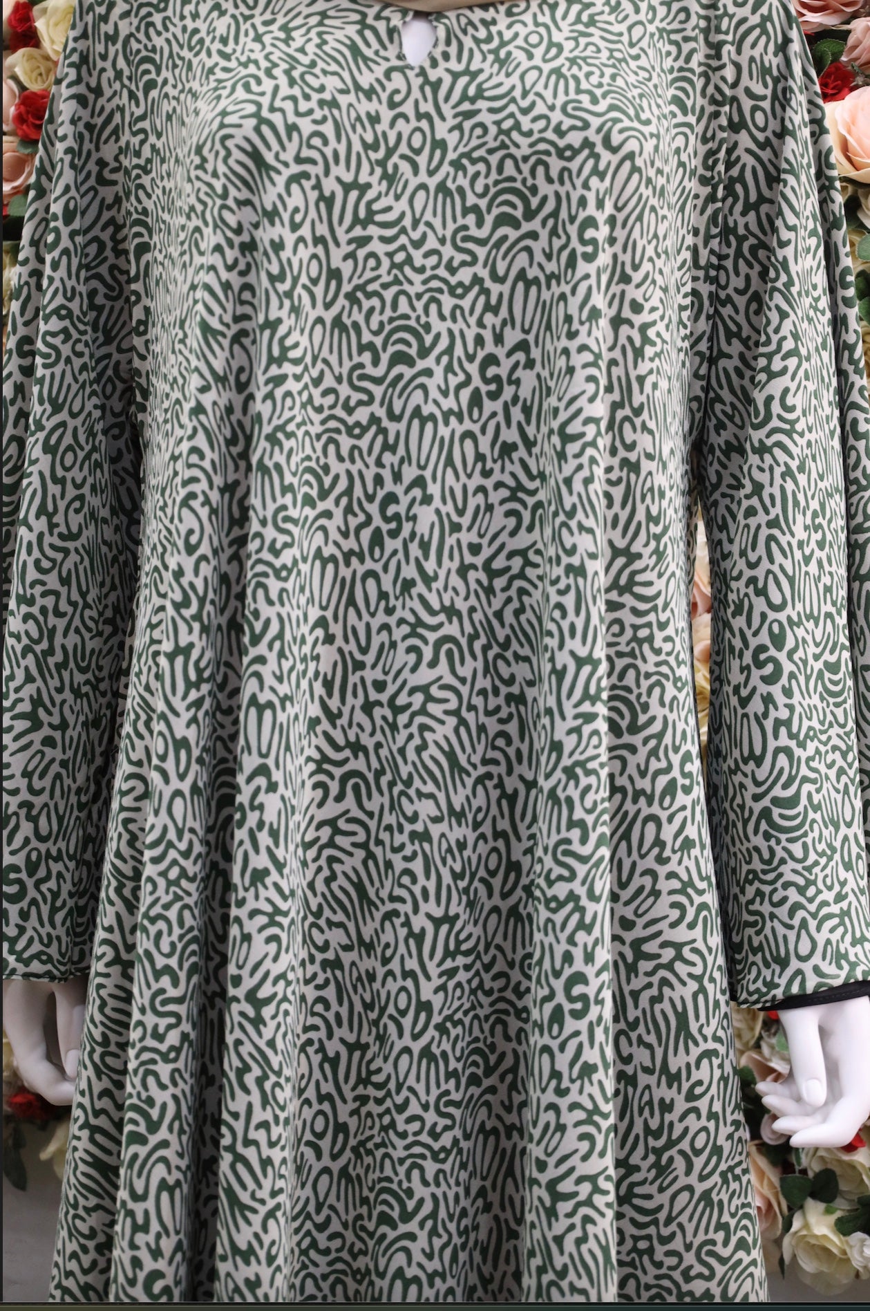 Green & Beige