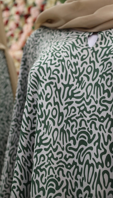 Green & Beige