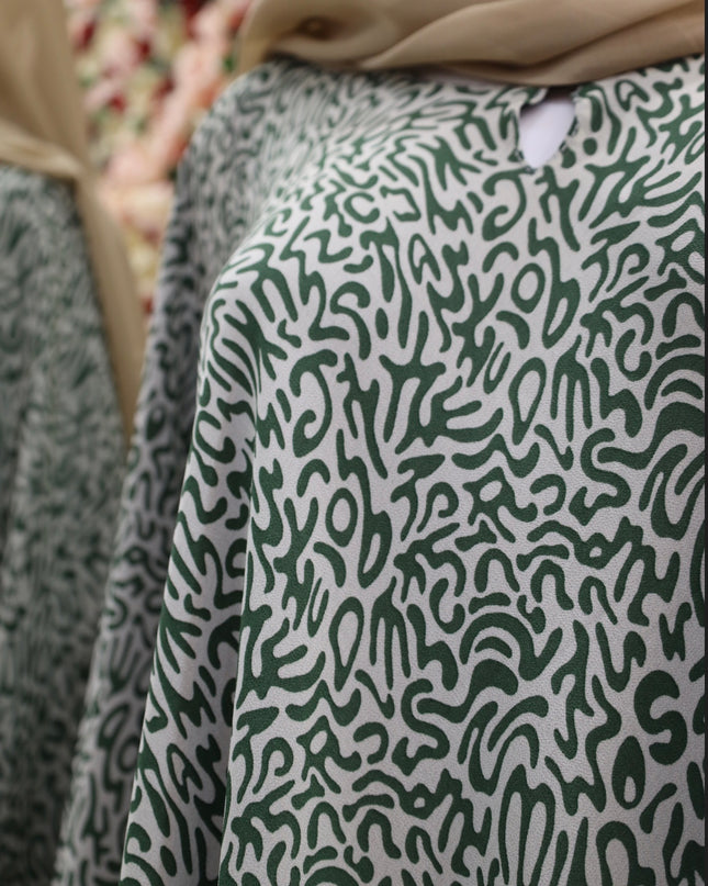 Green & Beige
