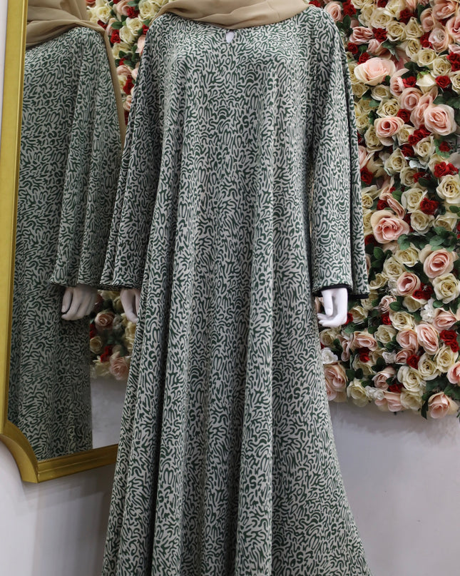 Green & Beige