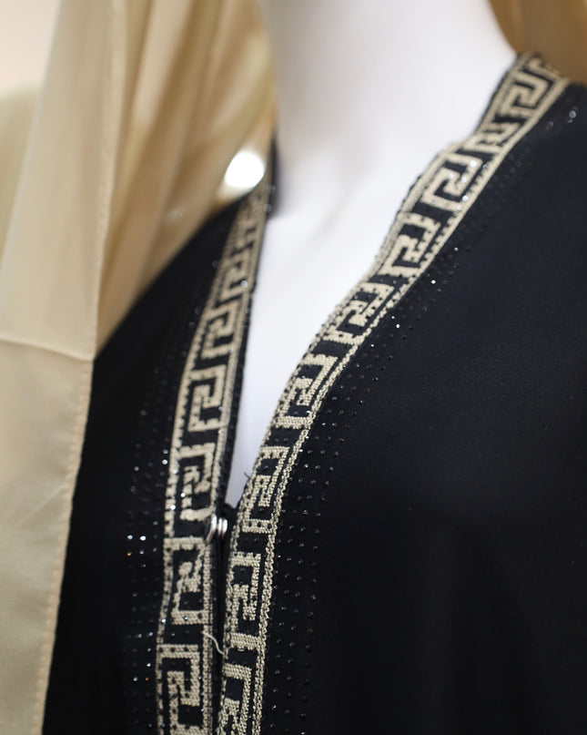 Black & Beige