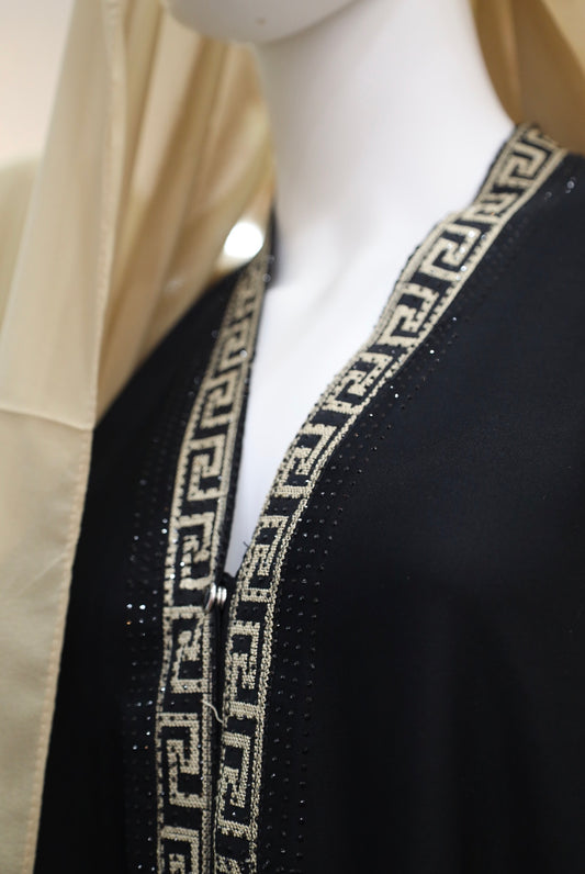 Black & Beige