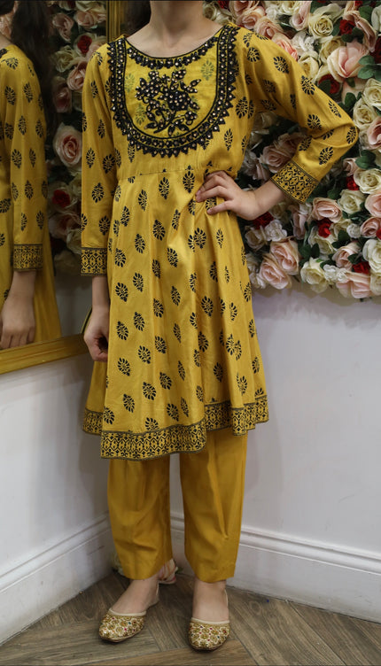 Mustard Yellow | Festive Wear