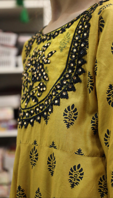 Mustard Yellow | Festive Wear