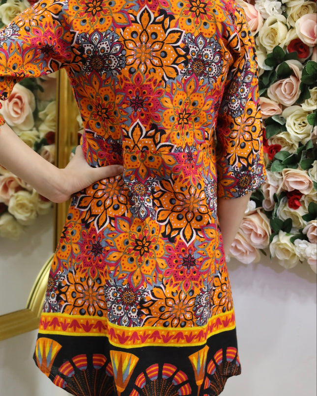 Floral Lawn Kurti