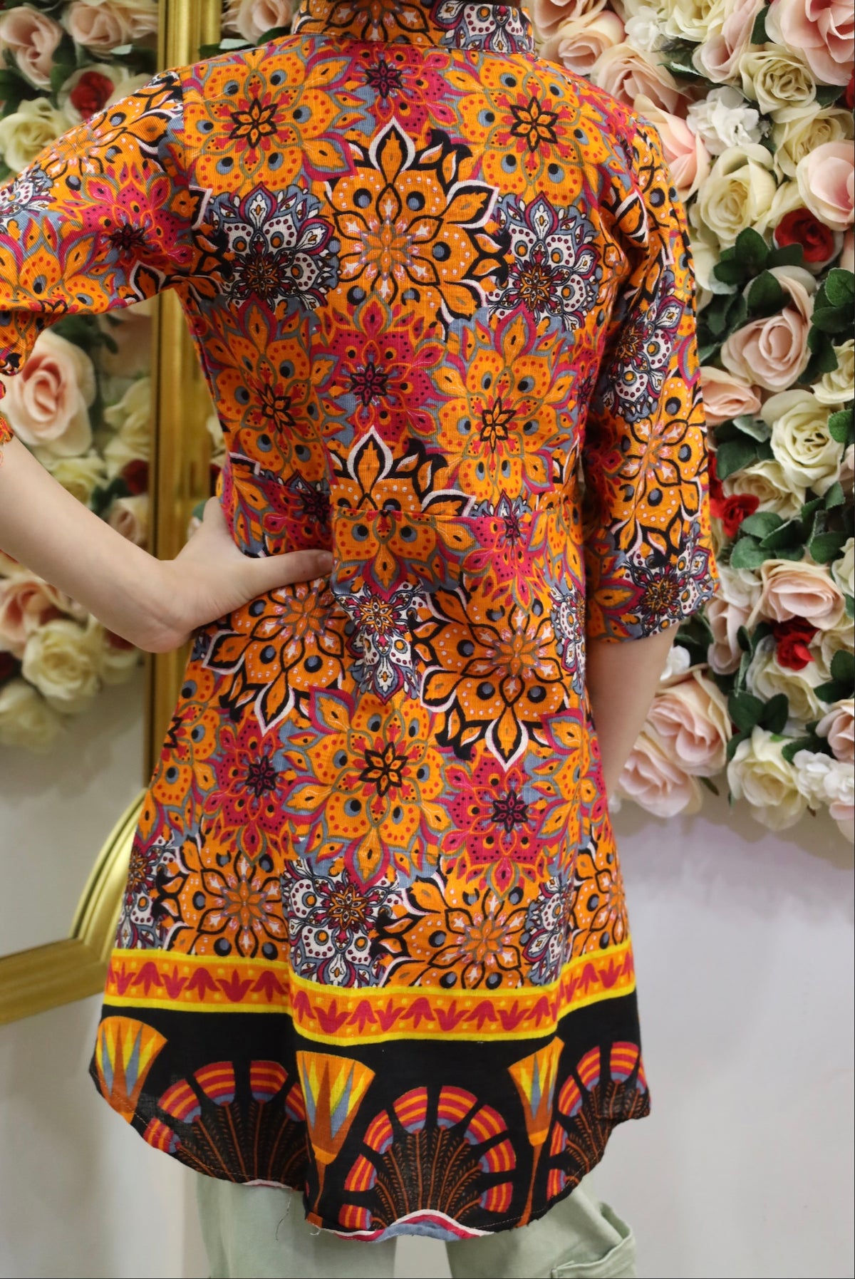 Floral Lawn Kurti