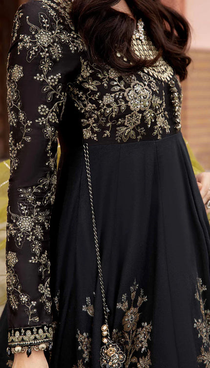 Unstitched Sateen | Black CST-703