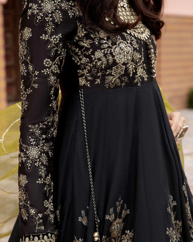 Unstitched Sateen | Black CST-703