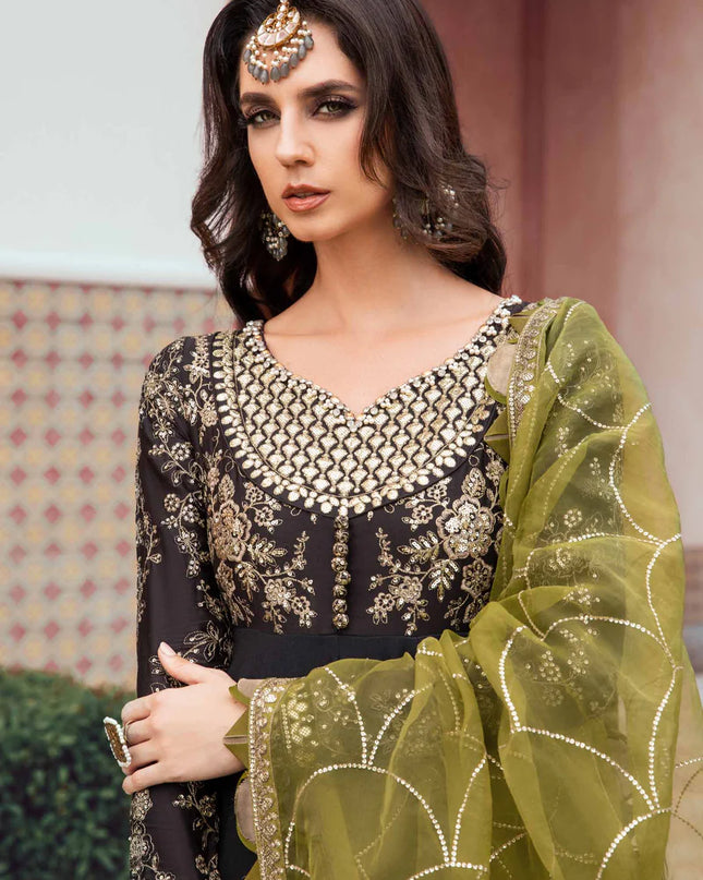 Unstitched Sateen | Black CST-703