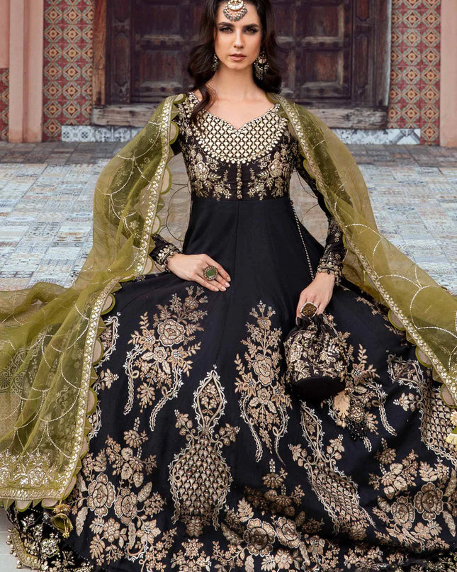 Unstitched Sateen | Black CST-703