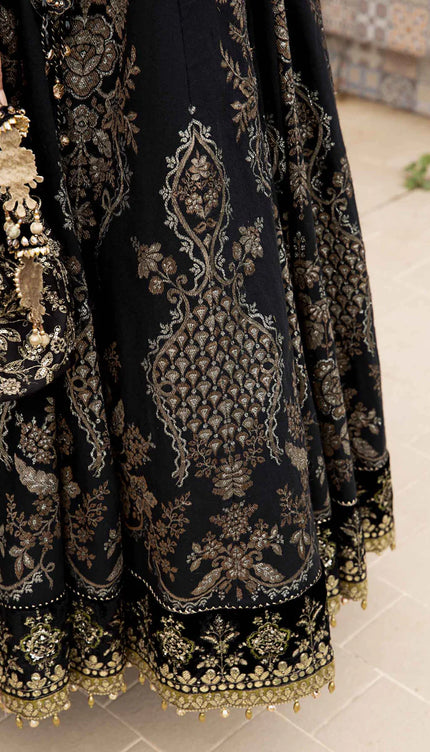 Unstitched Sateen | Black CST-703