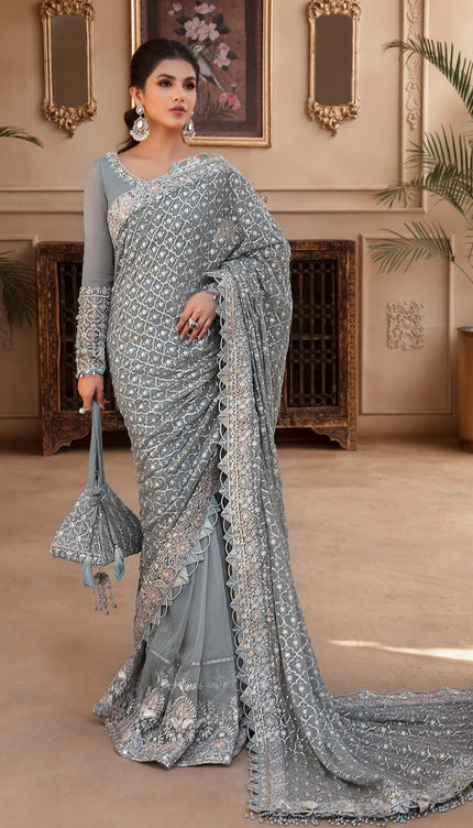 Stitched MBROIDERED - Blue BD-2602